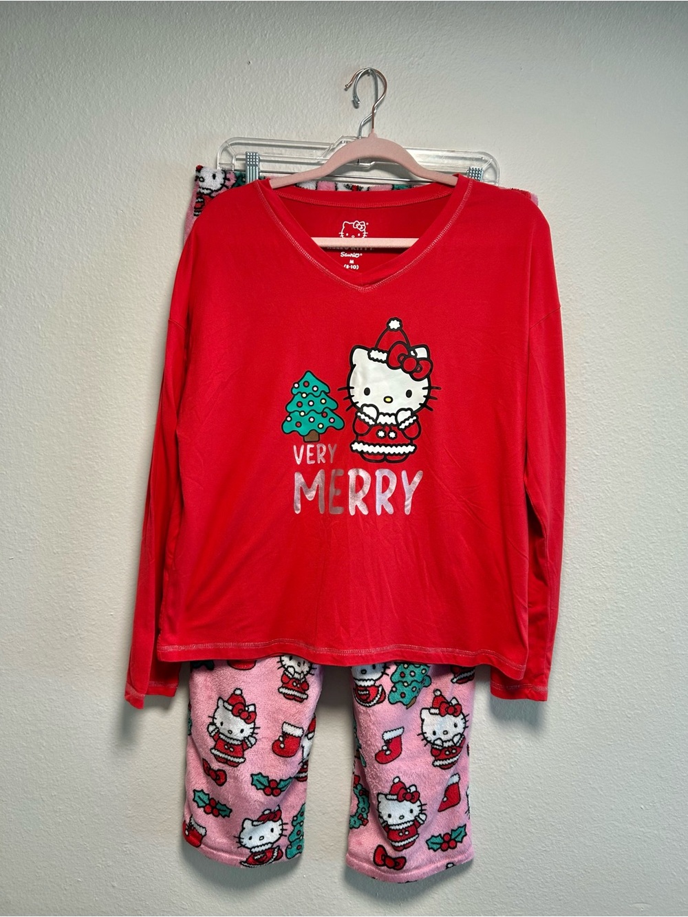 Hello kitty Christmas pajamas
